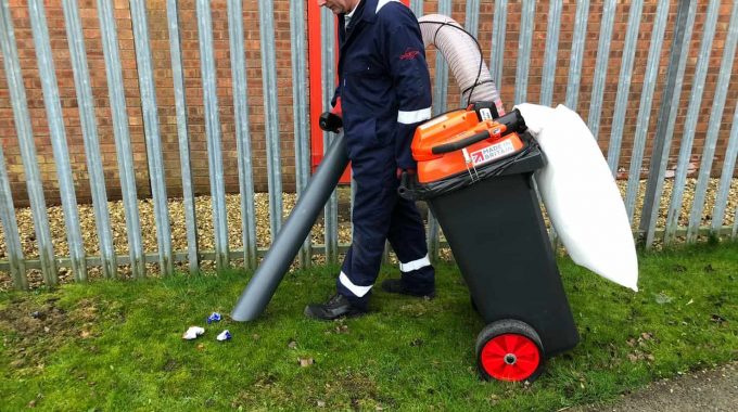 120-125-E Electric Vacuum Litter Collector